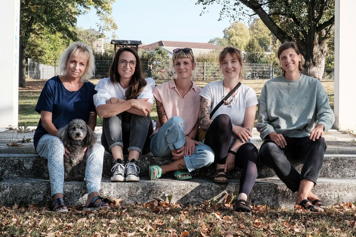  von links: Anja Knieper, Anja Wagenbrenner, Julia Heinrich, Maria Martin, Carolin Stöcker | Foto: Peter Heinrich<br>