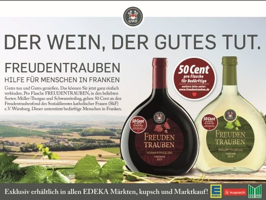 Freudentrauben für den SkF Würzburg