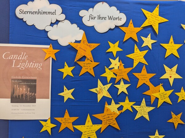 Wanderausstellung: Sternenkinder - Wenn die Wiege leer bleibt